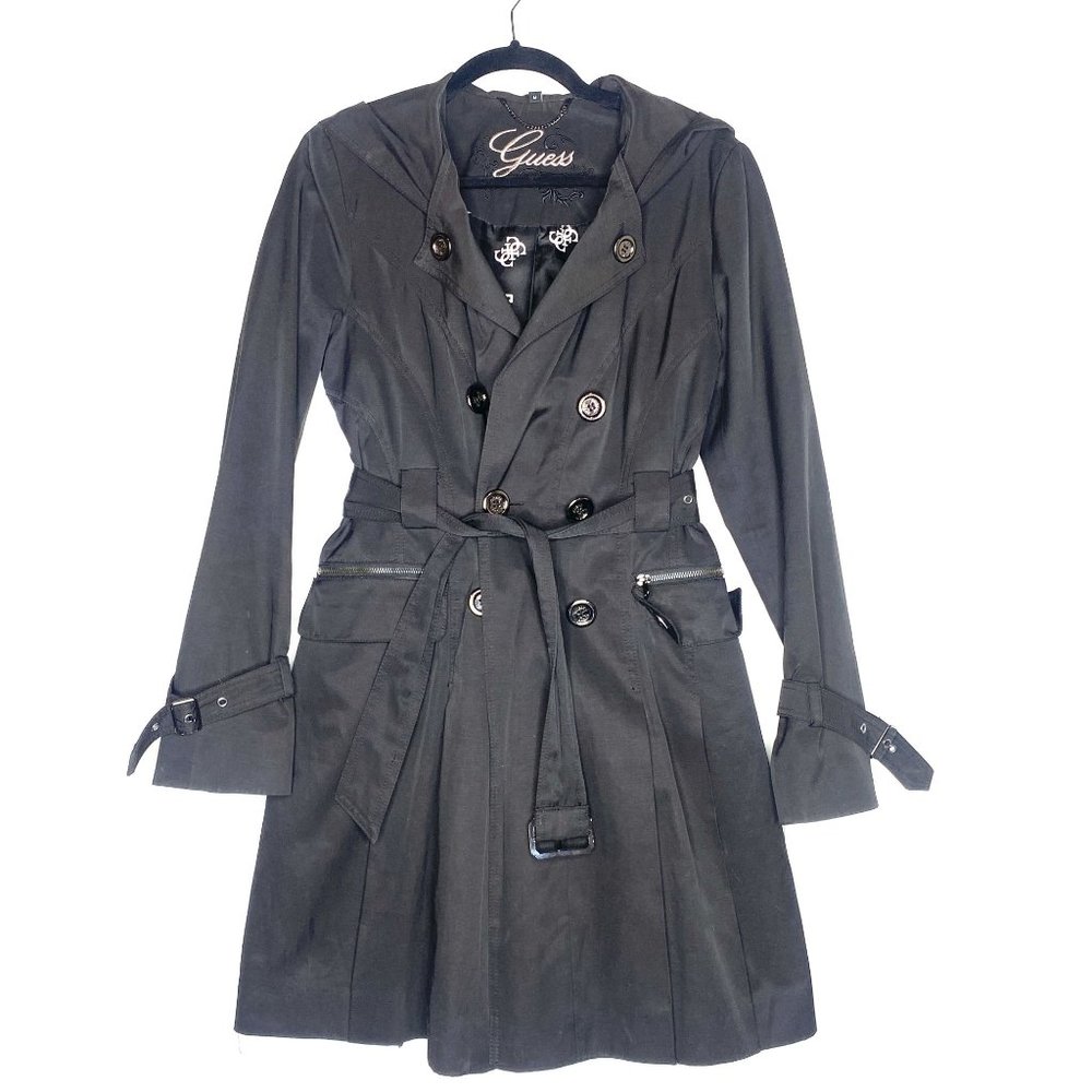 Guess Double Breasted Trench Coat